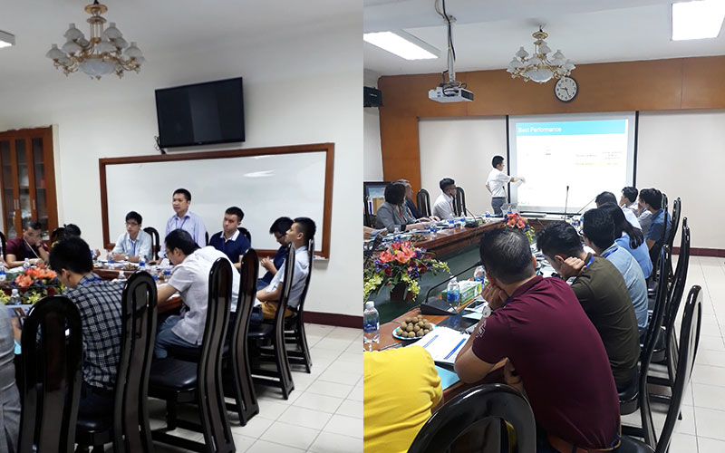 [Hanoi] Seminar and demonstration on BarChip in concrete reinforcement for marine construction at Tedi Port